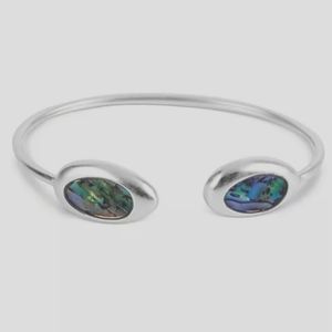 Lucky brand abalone cuff